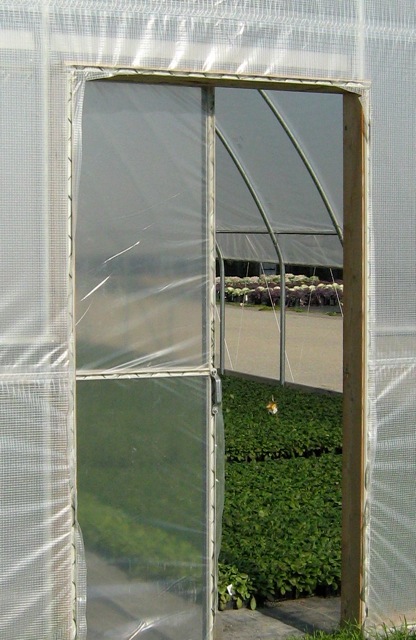 greenhouse doors