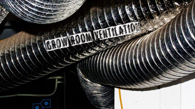 grow room ventilation duct work