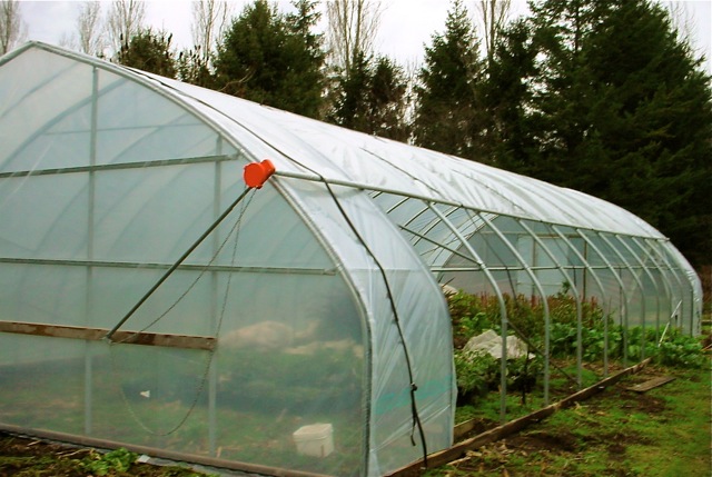 black out system greenhouse frame