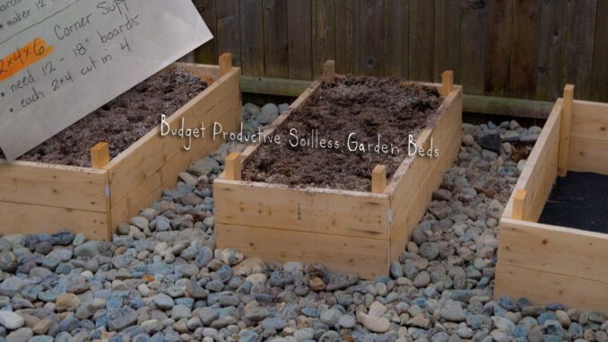 budget productive soilless garden beds