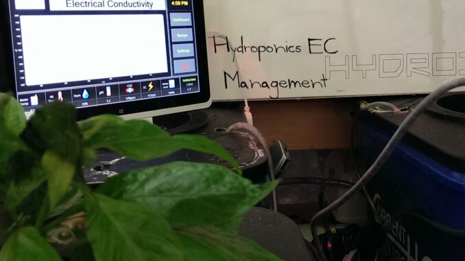 hydroponics EC management