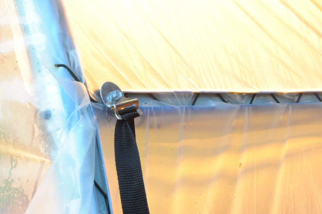 greenhouse strapping system