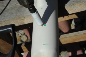 drilling grow tubes