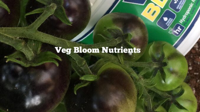 veg bloom nutrients