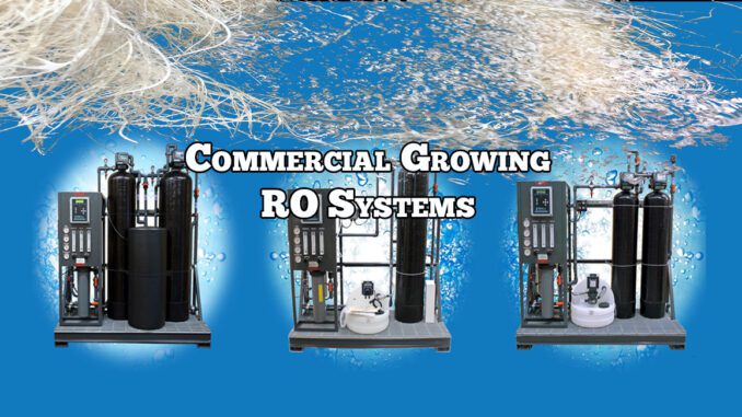 commercial growing ro systems